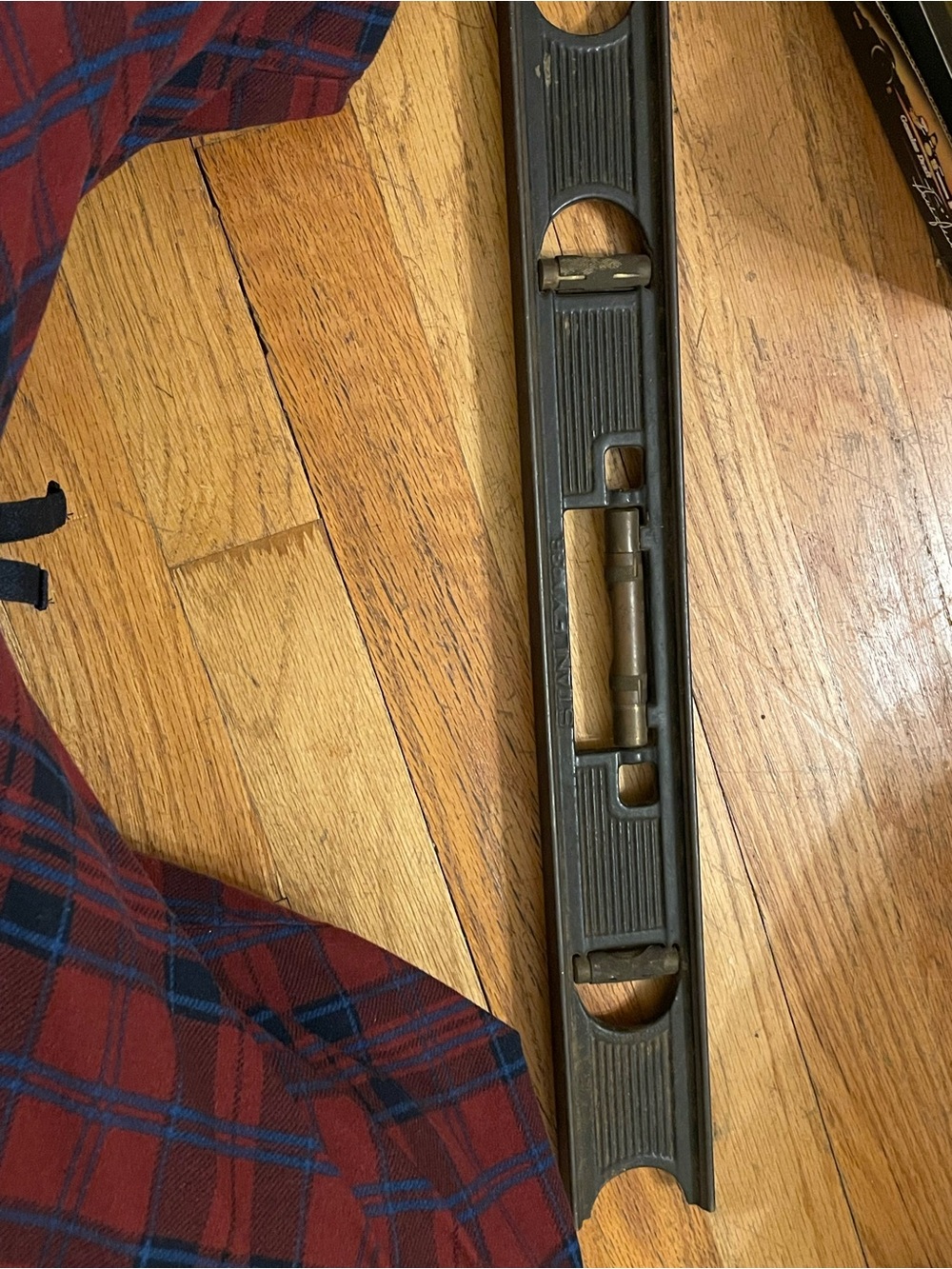 Vintage Metal Drawer Pull - Dark Bronze
